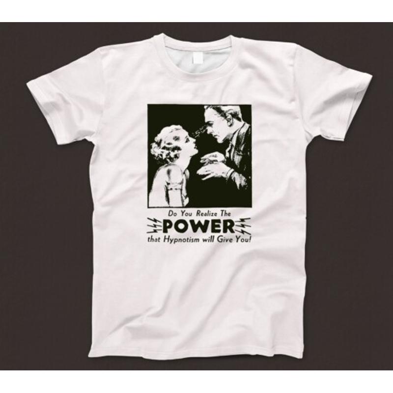 

Hypnotism T Shirt 779 Do You Realize The Power Retro Hypnosis Poster Mind Trance 5XL різнокольоровий
