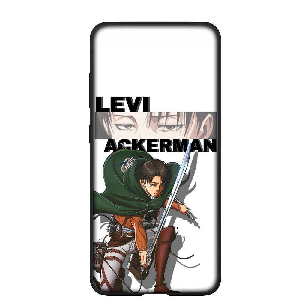 Husă Telefon pentru Samsung Galaxy S25 S24 S23 iPhone 16 15 Xiaomi Redmi Note 14 13 12 16E X 11 Pro OPPO Moto Huawei Anime Levi Attack On Titan Eren Husă