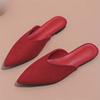 Fashion Woman Slippers Trend Luxury Casual Flat Slippers Summer Elegant Dresses Sandals Fashion Beach Designer Sexy Shoes Slides Women