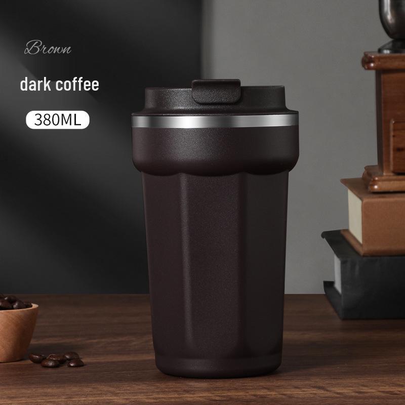 Stainless Steel Insulated Travel Mug - Portable Minimalist Design, Perfect Gift for Students