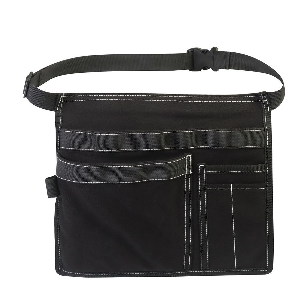 1 Stück Werkzeuggürteltasche mit 6 Taschen Strapazierfähige Werkzeuge Teile-Organizer Aufbewahrungstasche für Gartenzubehör Werkzeuge