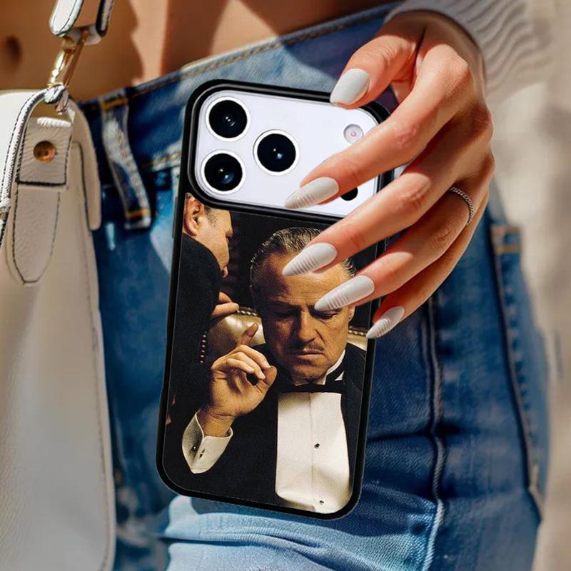 The Godfather Don Corleone Phone Case For iPhone 17 Air 14 15 13 12 Max Cover For Apple 16e 11 Pro Max Plus Coque