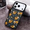 Kawaii Cute Sloth Hang Phone Case for iPhone 17 16 15 Pro Max Air 14 13 12 11 Plus Shockproof Cover