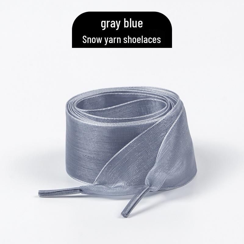 Chiffon-Schnürsenkel: 2,5 cm breit für Samba-, deutsches Trainings- und Rennschuhwerk (Paar)