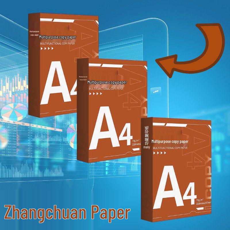 Export Quality A4 White Paper - 70g & 80g, Thickened, Multi-Functional for Office & School. Perfect for Printing & Photocopying.