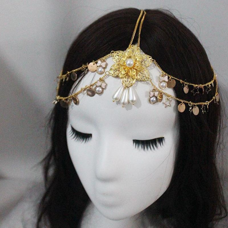 Krone Stirnband Heiligenschein Krone Kopfschmuck DIY Materialien Lolita Heiligenschein Krone Lolita Cosplay Zubehör für Barocke Diadem Kronen