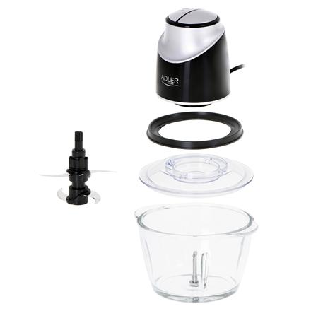 Adler | Hachoir avec bol en verre | AD 4082 | 550 W