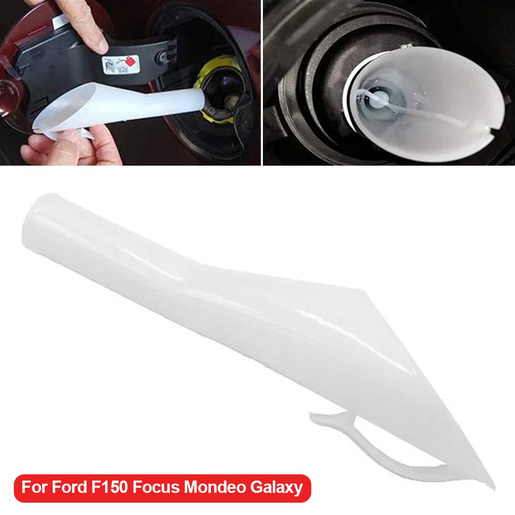 Bensin Drivstoffpåfylling Trakt Rør 8U5A-17B068-EB Hvit for C-Max Focus MK III 2010 2011 2012-2019 Biltilbehør