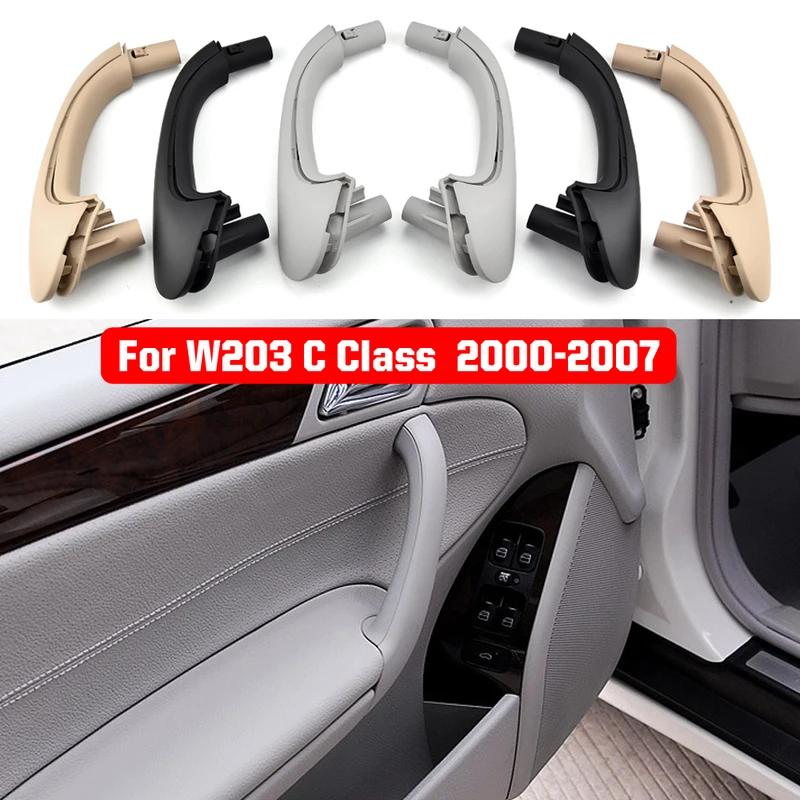For Mercedes Benz W203 C-Class 2038101551 Car Front Left / Right Interior Inner Door Pull Carrier Covers Handles Trim