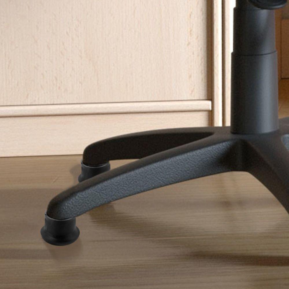 5Pcs Anti Slip Furniture Wheel Feet Nylon Fixed Wheel New Office Chair Wheelbase  Home/Office
