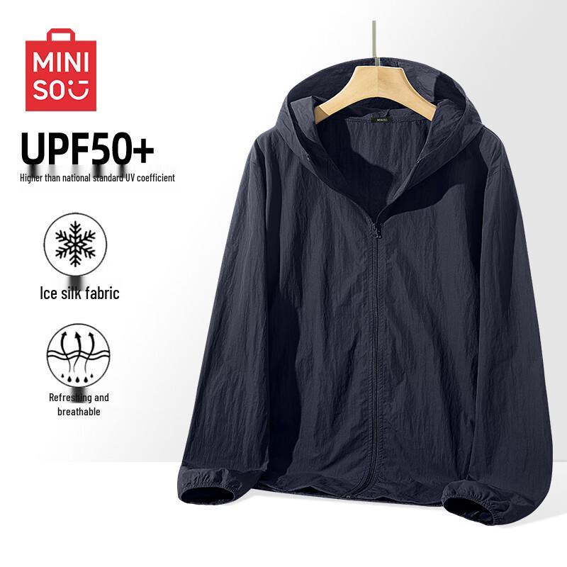 MINISO Men's Hooded UPF 50+ Sun Protection Jacket