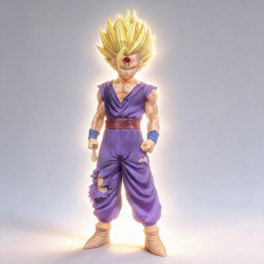 Anime Dragon Ball Z Son Gohan (Super Saiyan 2) Figure 29CM Collectible Model Desktop Decoration Gift for Fans
