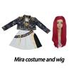 3Pcs Halloween Girls Costumes Rumi Pop Singers Clothes Demon Hunters Zoey Mira Tops Skirt Dance Outfits Set Matching Outfits