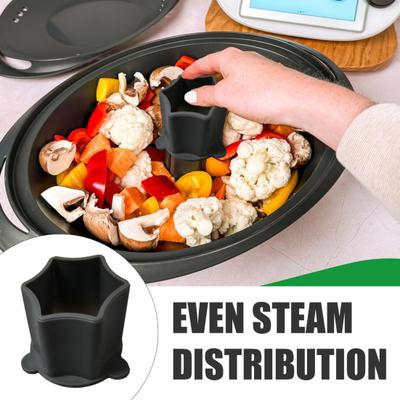 Food Steam Fireplaces for Thermomix TM6 TM5 TM31 Food Safe Steam Splitter Kitchen Accessory for Even Steam Distribution