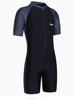 Men's Long Sleeve One-Piece Plus Size Quick Dry Swimsuit