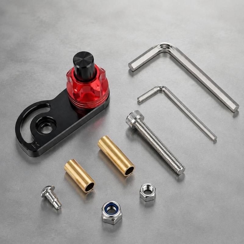 Motorcycle Brake Lever Parking Assist for 125 155 Use, Brake Support Kit with Aluminum Body for Slope Stops Daily Use