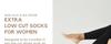 Women's Ultra-Thin No Show Low Cut Socks for Flats and Heels