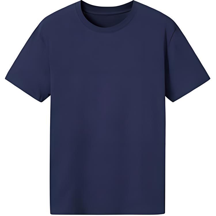 

DECATHLON DOMYOS 100 Series Solid Color HNA Fitness Slim Short Sleeve T-Shirt Men s Dark Blue XL темно-синий