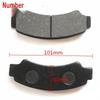 Elderly Mobility Scooter & Beach Buggy Brake Pads and Calipers for Electric Vehicles