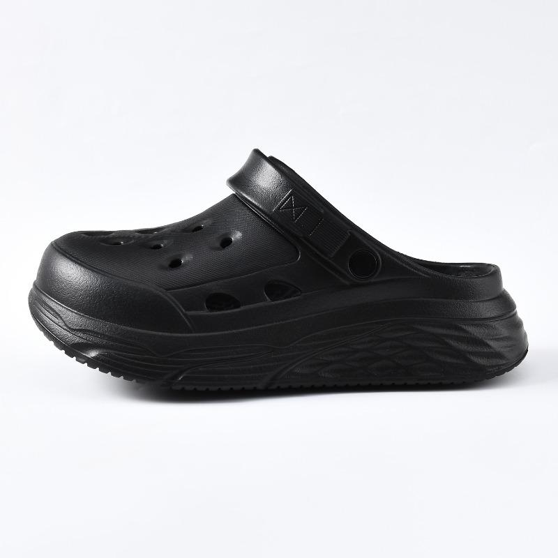 Summer hole shoes men's non-slip beach outdoor thick-soled bag head fashion versatile manufacturer