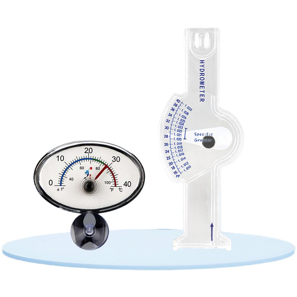 Seawater Density Meter Hydrometer Aquaculture Salinity Meter Salinity Tester For Saltwater Aquaculture, Food Brine Preparation