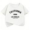 California Fashion TShirt Printed T Shirt Girls Summer Clothes Short Sleeve Tops TShirts Cute Girls Clothing