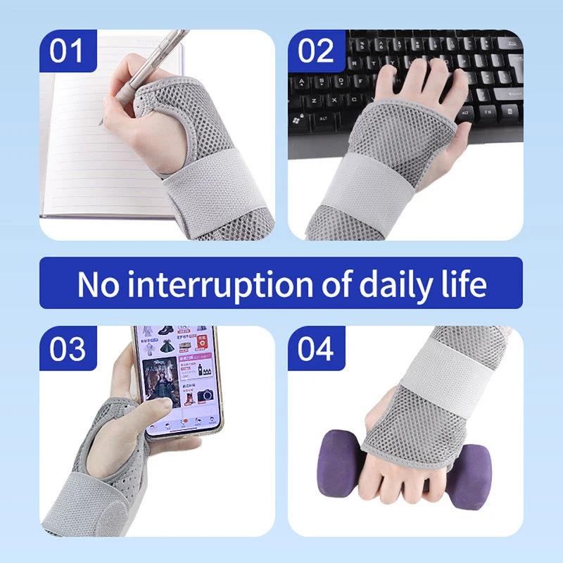 Professional Breathable Wrist Brace for Arthritis Carpal Tunnel Hand Sprain Tendinitis Support and Protection