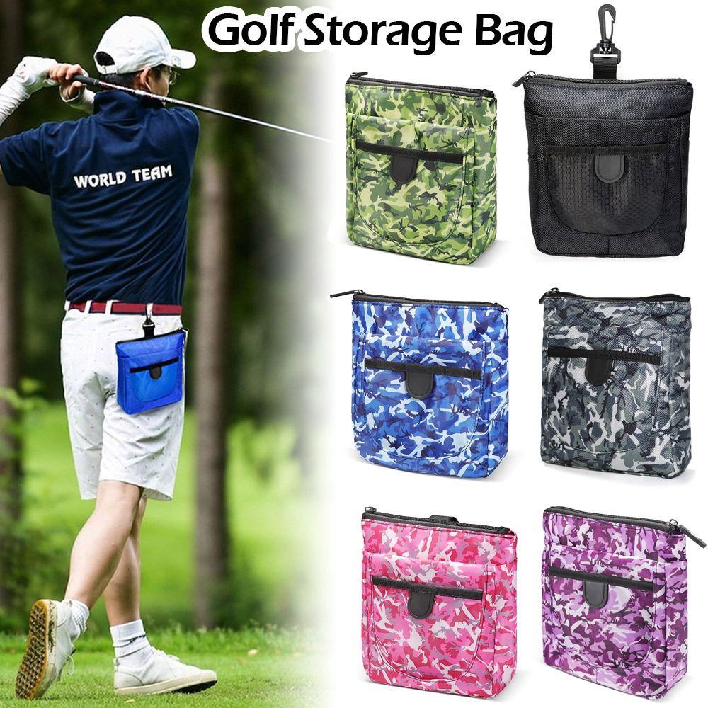 

Durable Ball Portable Tees Waist Bag Storage Bag Golf Accessories Pouch Container