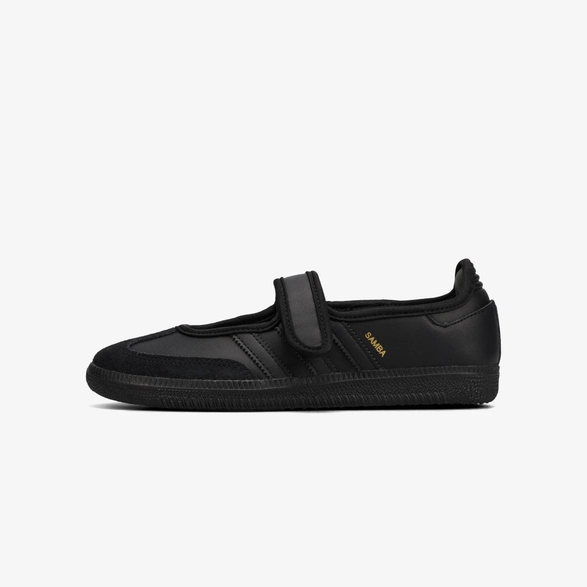 LA0968 LA0968 adidas Women s Samba Jane Triple Black (Men s) 5