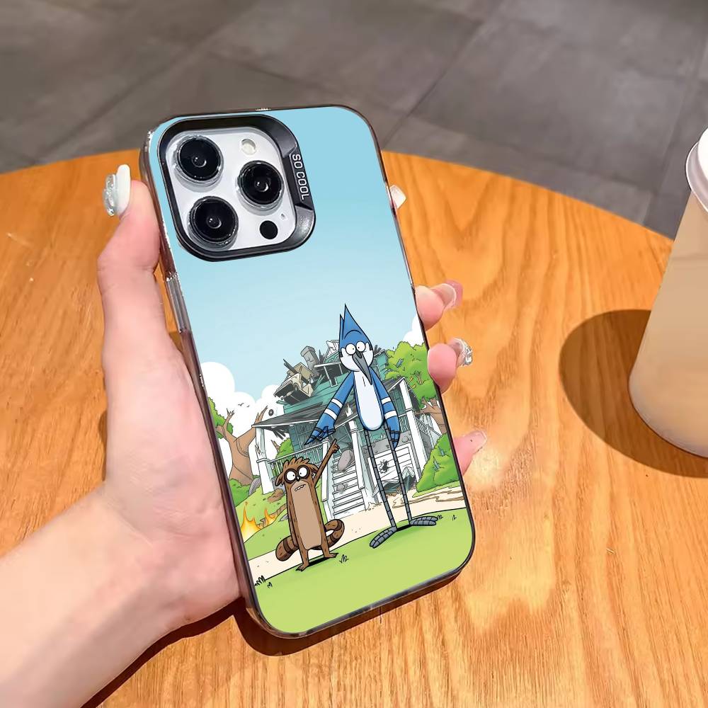 R-RegularES Cute Show Phone Case For iPhone17,16,15,14,13,12,11,Pro,MAX Gray Matte Silicone Black Cover iPhone15plus