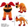 Albtraumkatze mit großem Maul, lila Hund, Plüsch, lächelnde Tiere, Plüschtiere, Spielzeug, Kuscheltiere, grünes Katzenspielzeug mit großem Maul, Geschenke für Kinder