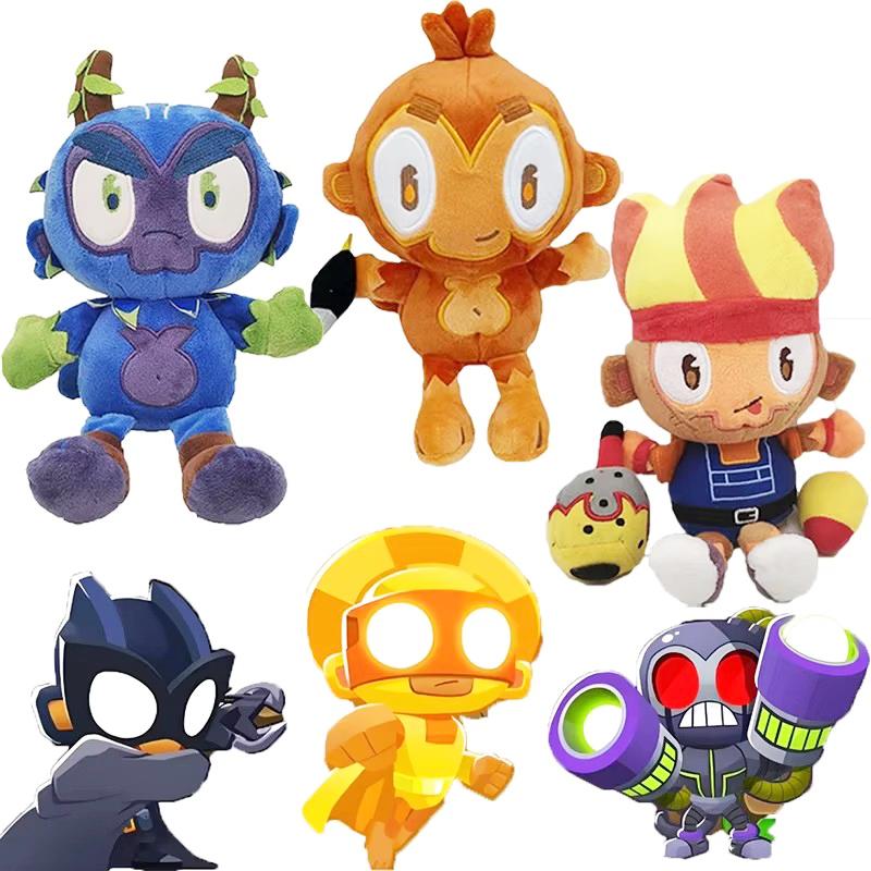 Peluche Scimmia Freccetta 20cm Bloons TD Bambole Ripiene Cartone Animato Gwendolin Obyn Greenfoot Peluche Figura Giocattolo Regalo di Natale Compleanno per Fan