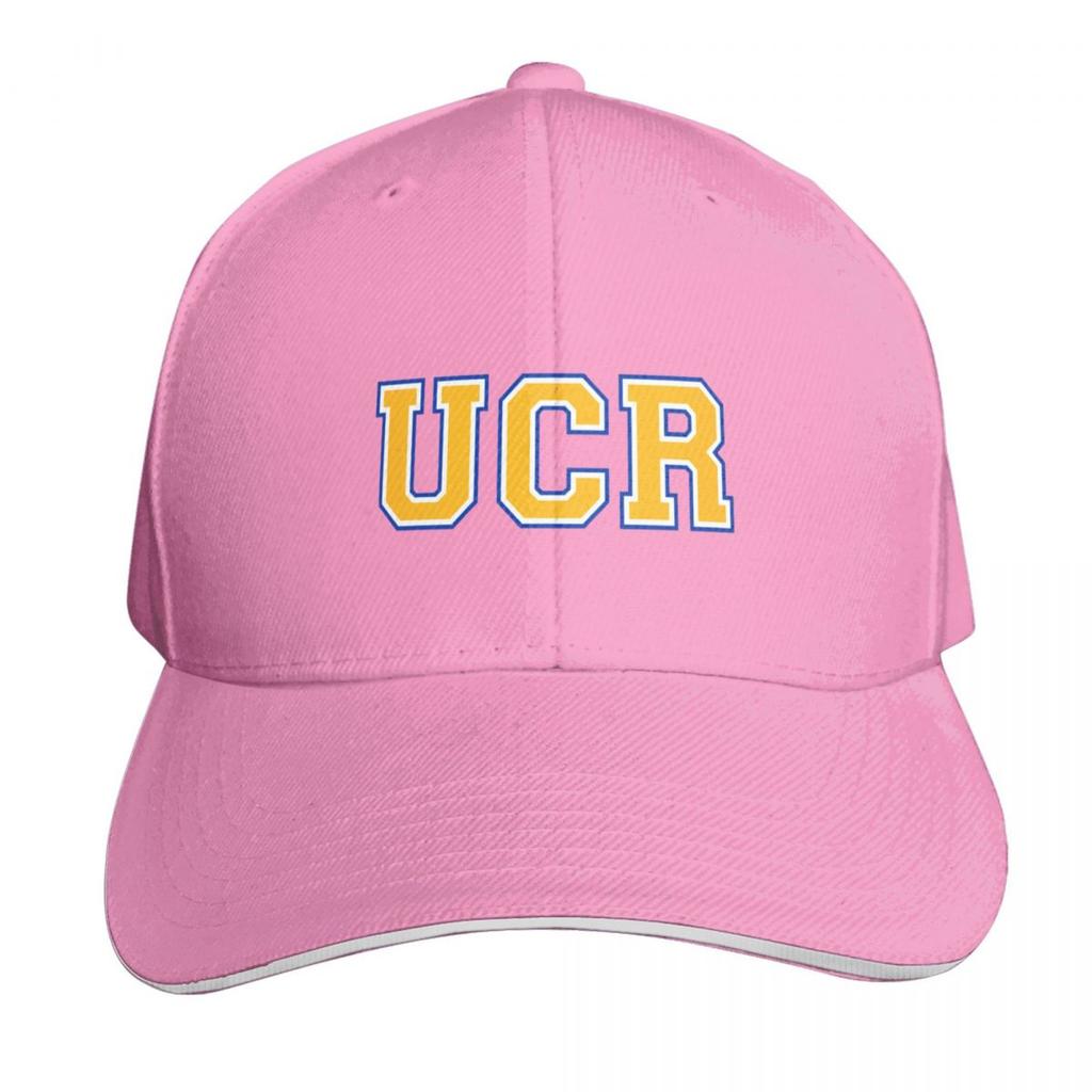 UCR  College Font Baseball Cap Snapback Flat Bill Strapback Dad Hat Six Panel Structured Crown