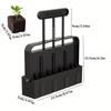 Hot Selling Soil Block Maker Manual Soil Block Maker Garden Garden Sowing Forest Farm Tools Root Soil Culture Container Making