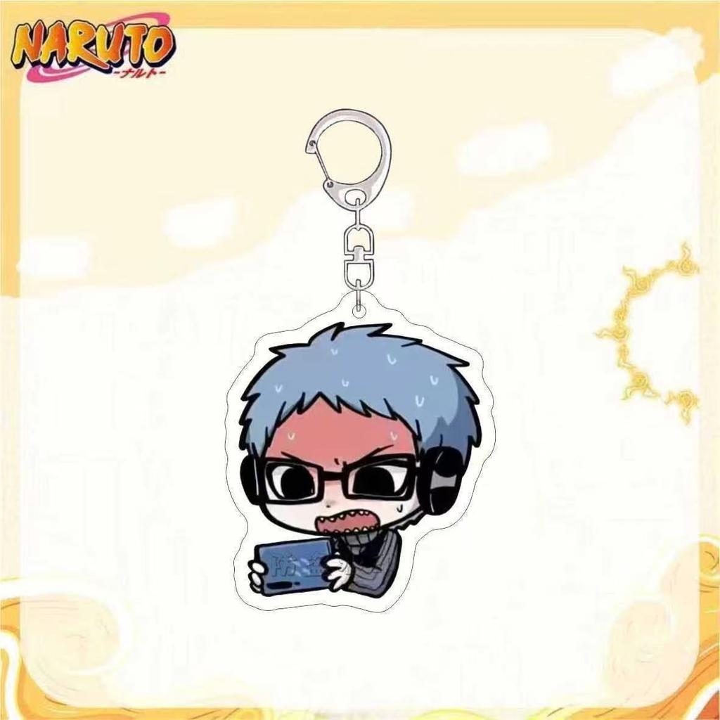 Anime Naruto Akrylowe akcesoria do breloczków Uzumaki Naruto Brelok z kreskówek