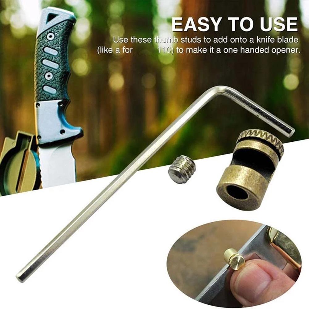 Tumskruv Fällkniv Gör Installationen Enklare Tryckknapp