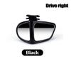 New 2 In 1 Car Convex Mirror&Blind Spot Mirror Adjustable Rear View Mirror Wheel L+R