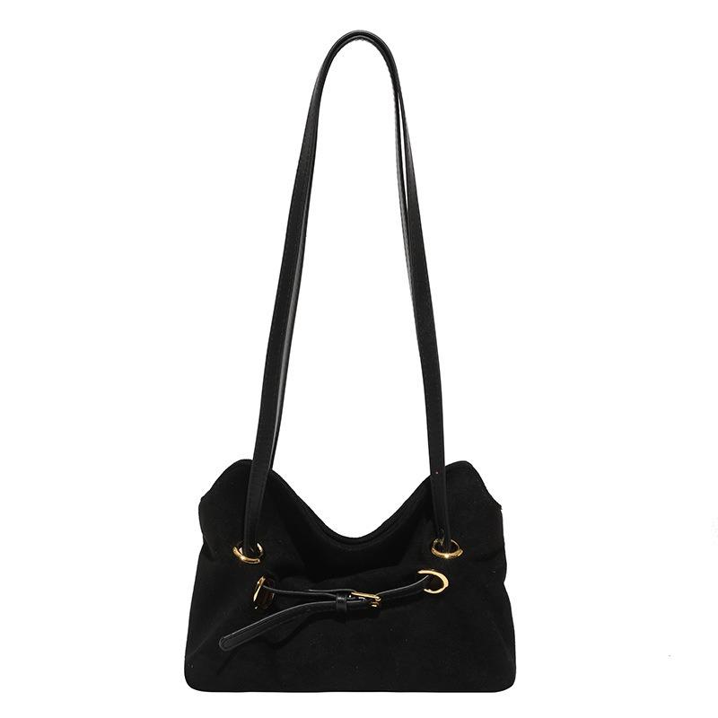 Tragbare Pendlertasche Herbst neue Mode Achselhöhle große Kapazität personalisierte Gürtelschnalle Damentasche Tragetasche