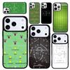 Capa Case for iPhone 17 Air 16 Pro Max 15 Plus 11 13 Mini 14 12 Back Phone Cover Football Soccer Tactics Time