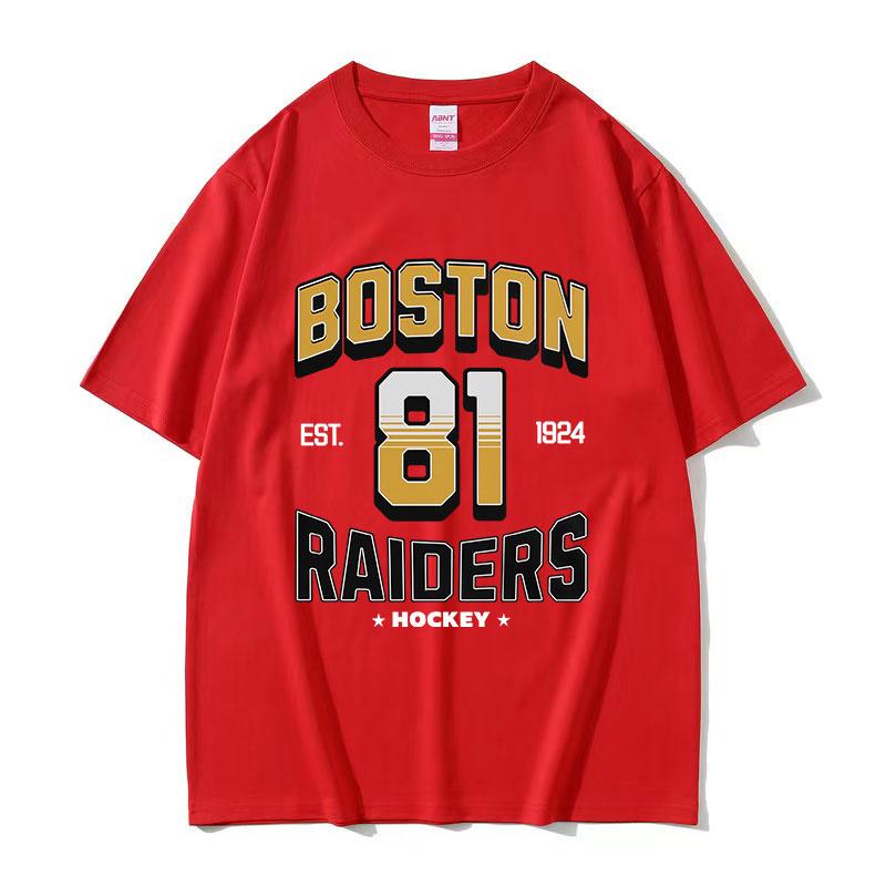 Boston Raiders Hockey Hollanov Hockey Rivalry T Shirts Vintage Ilya Rozanov 81 Graphic Tshirt Men Women Oversized Cotton Tshirt S
