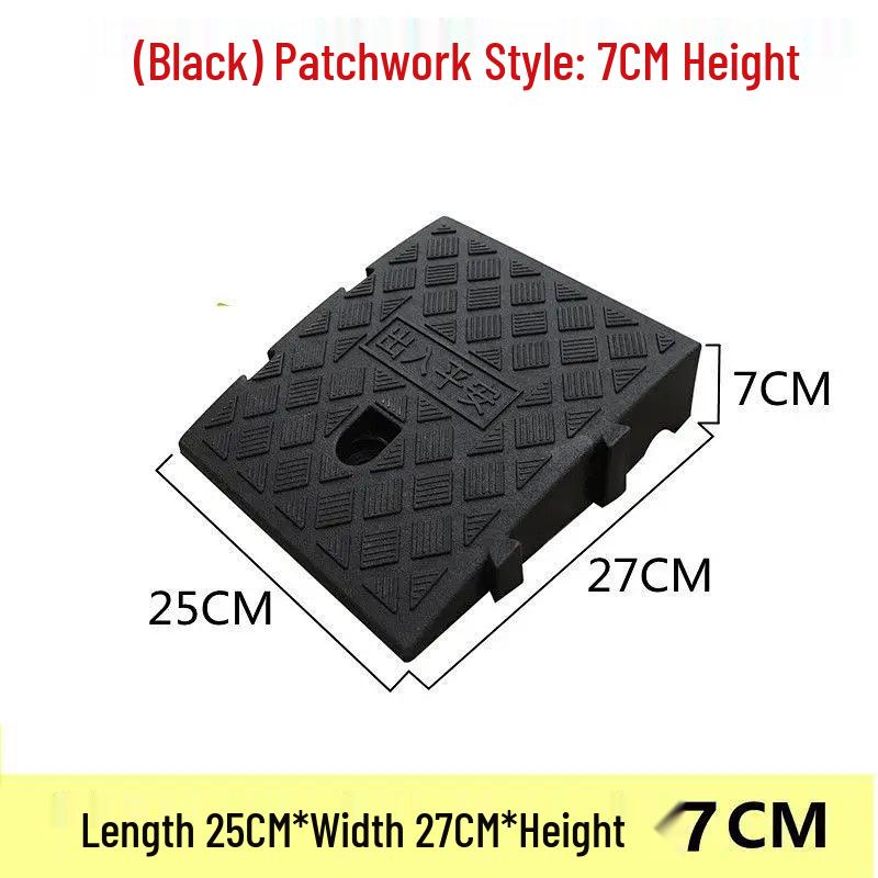 Plastic Car Curb Ramp Threshold Mat for Road Climbing