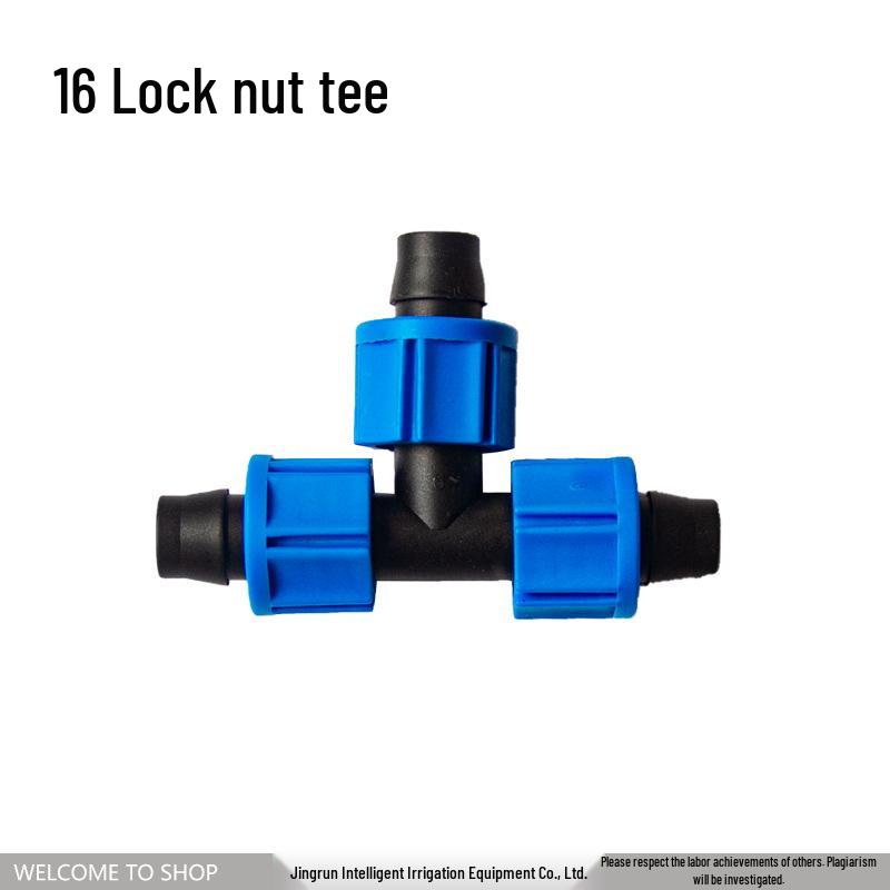 16-teiliges Tropfbewässerungs-Zubehörset: Verbinder, Sprinkler, Band und T-Stücke für die landwirtschaftliche Bewässerung