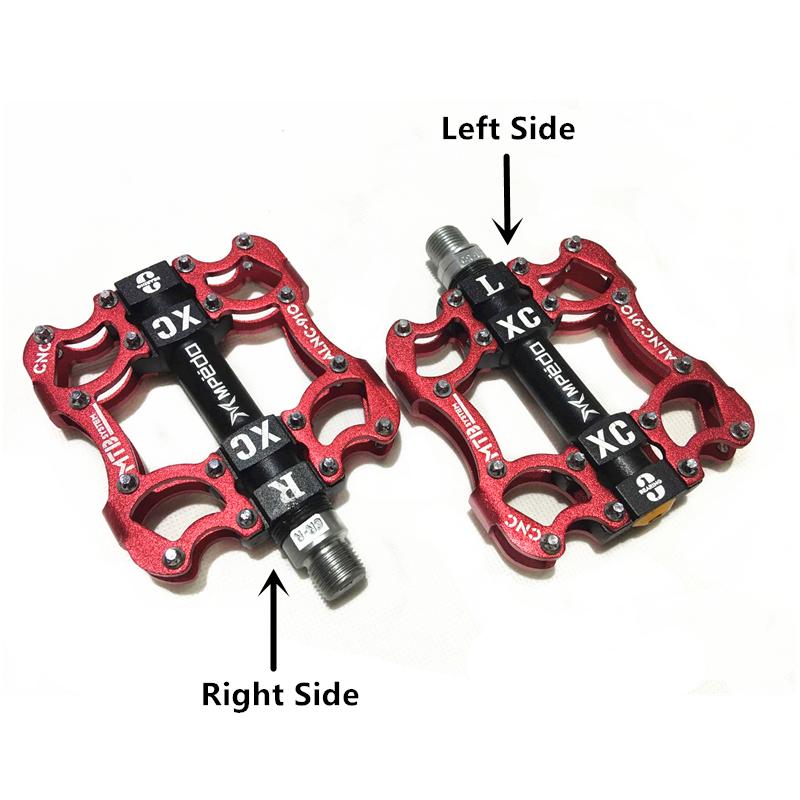 Bicycle Pedal MTB BMX Sealed 2 Bearing Cleats Pegs Road Mountain Bike Aluminum Alloy Anti-slip Cycling Parts
