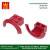65Pcs/lot 50745 Wheel Arch Construction Bricks MOC Accessories Works With Featuring Blocks Kids Playthings Gift Idea Box