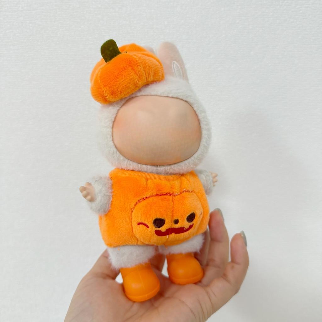 Compatible Labubu Hanging Ornaments Halloween Pumpkin One-Piece Clothes Baby Clothes Accessories Set Labubu Clothes Accessories
