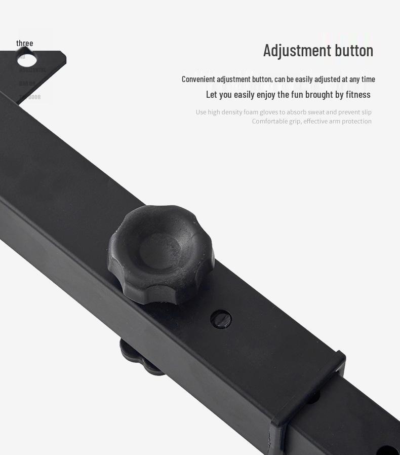 Wall Mounted Thickened Pull-Up Bar for Indoor Fitness