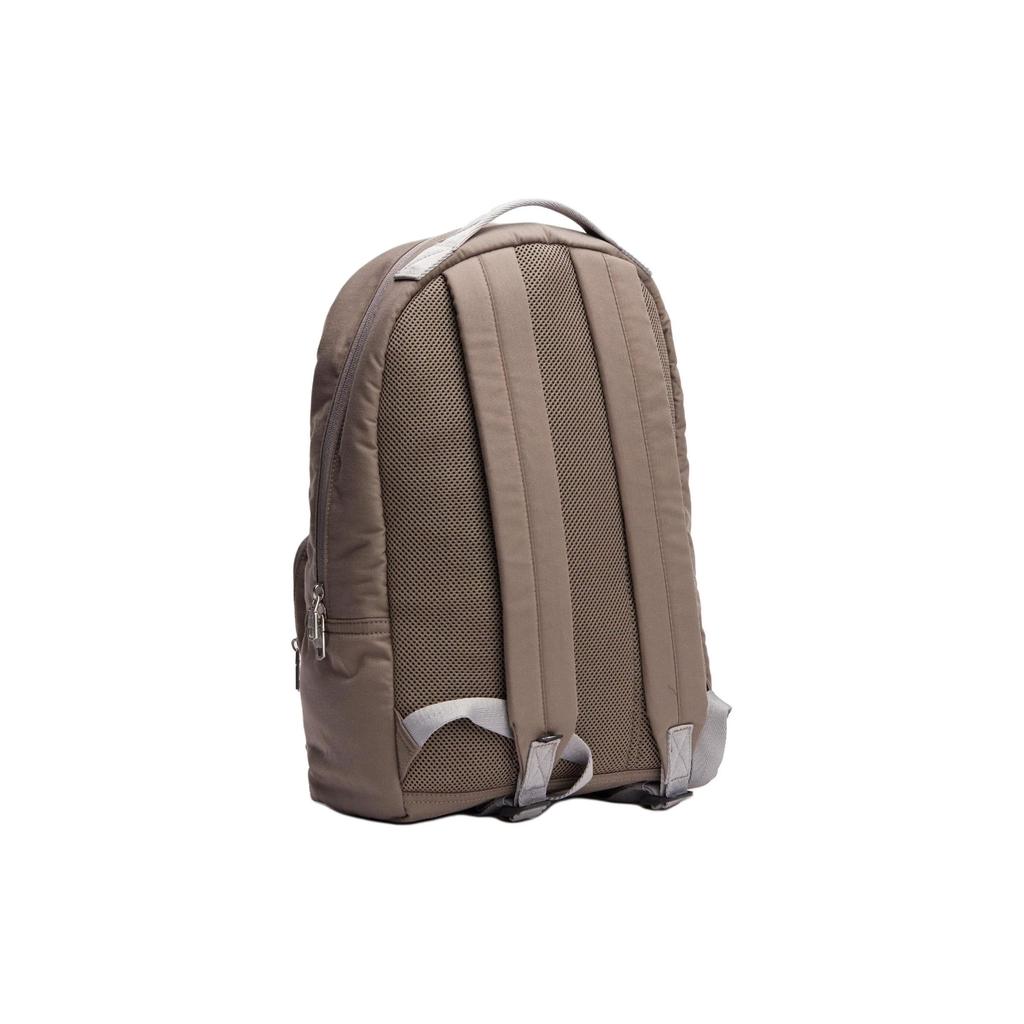 Calvin Klein Adjustable Shoulder Straps Zipper Closure Recycled Polyester Fabric Backpack Men Backpack Khaki-Gray HH3819-098