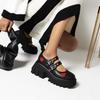 New Mary Jane shoes women's autumn platform college style small single shoes retro round head soft girl small leather shoes women