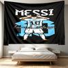 Football Player Print Tapestry - Portable Wall Decor Cloth, for Home, Dorm, Travel, Bedroom, Living Room - Ideal Birthday Housewarming Gift