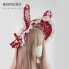 Rabbit Ear Headband Kc Bow Bunny Handmade Small Object Lolita Original Bnt Bonnet